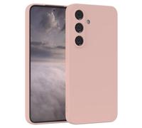 EAZY CASE - Funda de Silicona para Galaxy S24 FE Funda de Silicona Suave a Prueba de Golpes Funda Fina de protección Premium TPU Paragolpes de teléfono en Rosa