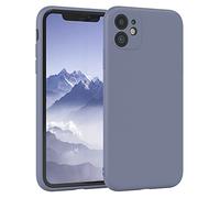 EAZY CASE - Funda de Silicona para iPhone 11 Funda de Silicona Suave a Prueba de Golpes Funda Fina de protección Premium TPU Paragolpes de teléfono en Azul Acero