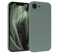 EAZY CASE - Funda de Silicona para iPhone 16e Funda de Silicona Suave a Prueba de Golpes Funda Fina de protección Premium TPU Paragolpes de teléfono en Verde Medianoche