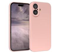 EAZY CASE - Funda de Silicona para iPhone 17 Funda de Silicona Suave a Prueba de Golpes Funda Fina de protección Premium TPU Paragolpes de teléfono en Rosa