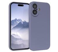 EAZY CASE - Funda de Silicona para iPhone 17 Funda de Silicona Suave a Prueba de Golpes Funda Fina de protección Premium TPU Paragolpes de teléfono en Azul Acero