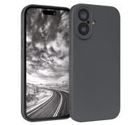 EAZY CASE - Funda de Silicona para iPhone 17 Funda de Silicona Suave a Prueba de Golpes Funda Fina de protección Premium TPU Paragolpes de teléfono en Antracita