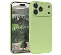 EAZY CASE - Funda de Silicona para iPhone 17 Pro MAX Funda de Silicona Suave a Prueba de Golpes Funda Fina de protección Premium TPU Paragolpes de teléfono en Verde