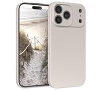 EAZY CASE - Funda de Silicona para iPhone 17 Pro MAX Funda de Silicona Suave a Prueba de Golpes Funda Fina de protección Premium TPU Paragolpes de teléfono en Estelar