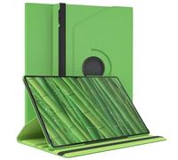 EAZY CASE - Funda para Galaxy Tab S9 Ultra Protectora Tablet Smart Cover Soporte Giratorio Estuche Plegable 360° rotativo con función Atril Cuero sintético Verde