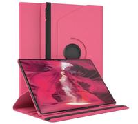 EAZY CASE - Funda para Galaxy Tab S9 Ultra Protectora Tablet Smart Cover Soporte Giratorio Estuche Plegable 360° rotativo con función Atril Cuero sintético Rosa