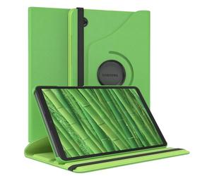 EAZY CASE - Funda para Samsung Galaxy Tab A9 Protectora Tablet Smart Cover Soporte Giratorio Estuche Plegable 360° rotativo con función Atril Cuero sintético Verde