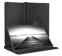 EAZY CASE - Funda para tablet Galaxy Tab S11 Ultra de 14,6 pulgadas, Smart Cover Tablet Case Rotationcase para colocar de pie, funda giratoria 360° con función atril, funda de piel sintética negra
