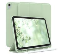 EAZY CASE - Funda Protectora con Soporte para lápiz óptico para iPad 10,9" 10. Gen Funda Tapa Tablet Touchpen Smartcase Desmontable Plegable Auto Sleep Wake Up en Verde
