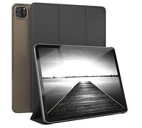 EAZY CASE - Funda Protectora para iPad Pro 11" (2018/2020/2021/2022) Smart Cover Tablet Smartcase de pie Funda abatible con función de pie Función Sleep Wake Up Piel sintética Negro
