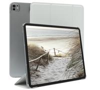 EAZY CASE - Funda Protectora para iPad Pro 13" (2024) Smart Cover Tablet Smartcase de pie Funda abatible con función de pie Función Sleep Wake Up Piel sintética Blanco