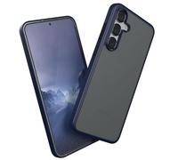 EAZY CASE - Outdoor Funda Compatible con Galaxy S25 Plus Funda Protectora Mate con protección definitiva contra Golpes, Acabado Suave al Tacto, protección para la cámara - Azul Noche