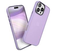 EAZY CASE - Outdoor Hülle für iPhone 16 Pro Max hochwertige Matte Schutzhülle mit Ultra Aufprallschutz [Samtweiche Haptik] Stoßfest und Kratzfest Handyhülle mit Kameraschutz - Hell Lila