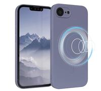 EAZY CASE - Silikonhülle magnetisch für iPhone 17e Hülle Silikon Blau weich stoßfeste Magnet Handyhülle Schutzhülle mit Kameraschutz Dünn Schutz Cover TPU Bumper in Eisblau