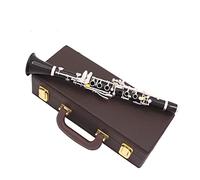 EB 17 Teclas Clarinete Ébano Clarinete Clarinete Plateado Key E Flat Sweet Tone Clarinetes (Color : Light Grey)