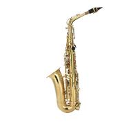 Eb Tune Alto E Flat Saxofón Latón Oro Laca Calidad Saxofón Instrumento Musical