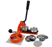 Ebadges 58mm Micro Badge Maker Kit con - 100 componentes de metal - cortador de círculo - troquel intercambiable | 38mm | 45mm | 58mm | Máquina de metal sólido de la insignia