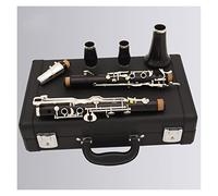 Ébano Clarinete G Tono 18 Llaves Instrumento De Viento De Madera Clarinetes (Color : 01)