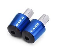 EbayiN para Suzuki GSXR 600 750 1000 K1 K2 K3 K4 K5 K6 K7 K8 K9 2016-2021 Manillar De Motocicleta Empuñaduras Extremos Tapas 22mm Manillar Enchufe (Color : Azul)