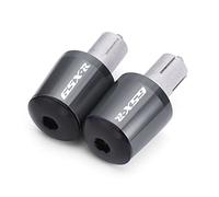 EbayiN para Suzuki GSXR GSX-R 1000 750 600 K1 K2 K3 K4 K5 K6 K7 K8 K9 CNC Aluminio Motocicleta 7/8 "22mm Manillar Tapones para Extremos De Barra (Color : Gray)