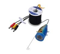 EBAYTV Cámara de Pesca submarina Cámara de Pesca submarina con buscador de Peces de 7 Pulgadas, lámpara Doble, 30 LED, 15M, 30M, 50M, Resistente al Agua for Pesca en Hielo/mar/río(15m Camera Only)