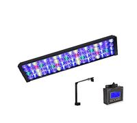 EBAYTV Luces de acuario, Luces de coral marino for tanques de peces de acuario, luz Led regulable de espectro completo con controlador inteligente(With arm kit)