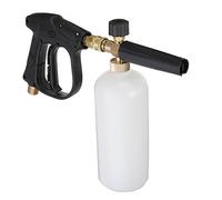 EBAYTV Pulverizador de Pintura, 1L 3000PSI Arma de Espuma Lavadora de Alta presión Snow Lance Herramientas Cepillo Cepillo Cepillo Pistola Limpia(Silver)