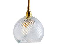 EBB & FLOW EBB & FLOW Lámpara colgante Rowan oro/cristal Ø 15,5 cm