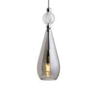 EBB & FLOW EBB & FLOW Smykke M plata gris ahumado cristal remolino