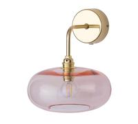 EBB & FLOW Horizon aplique brazo oro/rosa Ø 21cm