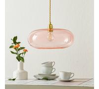 EBB & FLOW Horizon lámpara colgante rosa-oro Ø36cm