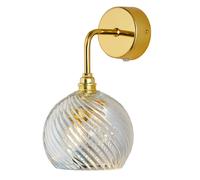 EBB & FLOW Rowan aplique oro/cristal Ø 15,5 cm