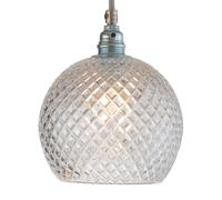 EBB & FLOW Rowan lámpara colgante, plata Ø 15,5cm