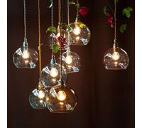 EBB & FLOW Rowan lámpara colgante rosa-oro Ø 22cm