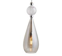 EBB & FLOW Smykke L plata gris humo cristal remolino