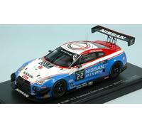 Ebbro NISSAN GT-R N.22 BLANCPAIN ENDURANCE 2015 PLA-STRAUSS-PALETOU 1:43