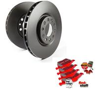 Pastillas de freno EBC Redstuff delantero EBC102184 para Mercedes-Benz 190 Coupe