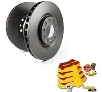 EBC B04 Frenos Conjunto Trasero Pastillas Discos para Mercedes-benz CLK (A209
