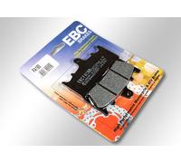 EBC Blackstuff Pastillas de freno (orgánicas) para Yamaha - RZ 50 - TW 125 - TW 200 - ST 225 - TW 225 - TW 225 - Serrow 250 - XG 250 - XT 250 - YZF-R6 - YZF R1