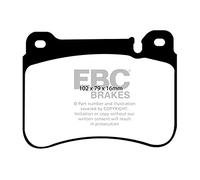 EBC Brakes DP31590C Redstuff Pastillas de freno