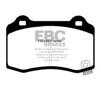 EBC Brakes DP61788 Greenstuff - Pastillas de freno serie 6000er, color verde