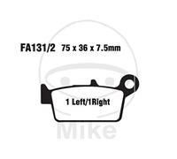 Ebc brakes - Ebc pastillas de freno scooter oro tuff sinter metal de freno