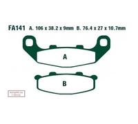 EBC Pastillas de freno FA141