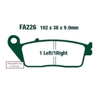 EBC Brakes FA226HH Juego de pastillas de freno