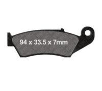 EBC Fa185Tt - Pastillas de Freno