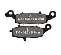 EBC FA231HH - Pastillas de freno sinterizadas para motocicleta