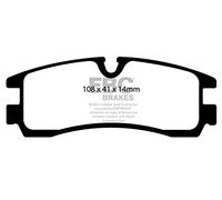 EBC frenos dp31621/2 C Pastillas de freno