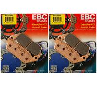 EBC Pastillas de freno de metal sinterizado doble H FA142HH (2 paquetes - Suficiente para 2 rotores)