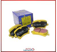EBC Yellowstuff Juego de Pastillas de Freno Eje Trasero para A3 8P Leon Golf 6