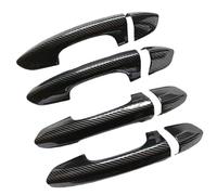 EBDFGHK Carcasa Manija Auto Compatible con Ford para Mondeo para Fusion 4 para MK4 CD391 2014-2022 Cubierta Manija Puerta Fibra De Carbono Accesorios Decoración para Coche Pegatinas Protectoras